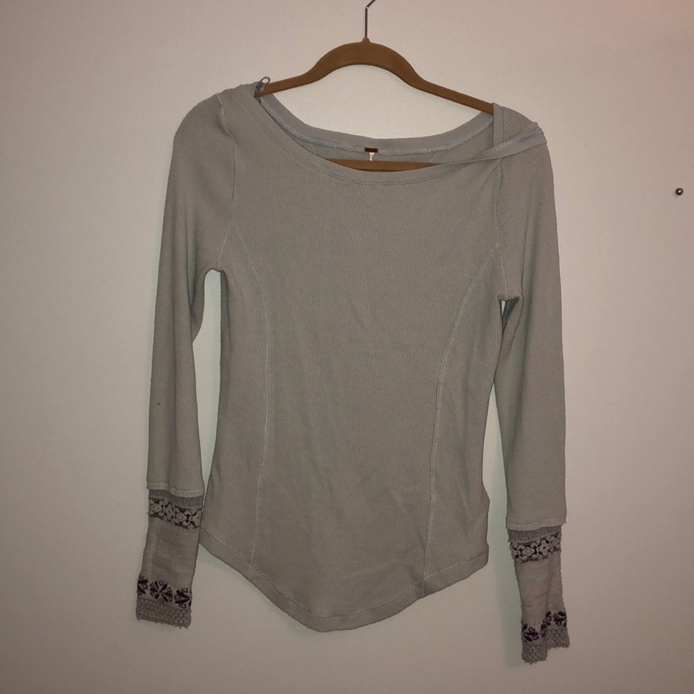 Free people sweater grey